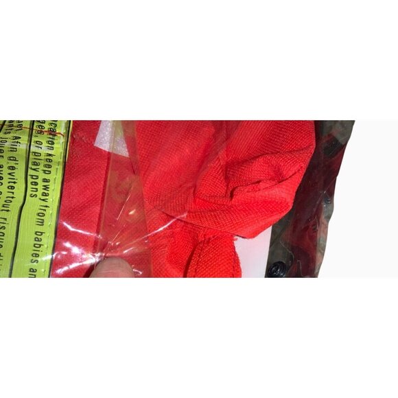 Childs Fireman Costume Outfit W/ Hat and Accessory Halloween Dress-Up - Picture 4 of 8